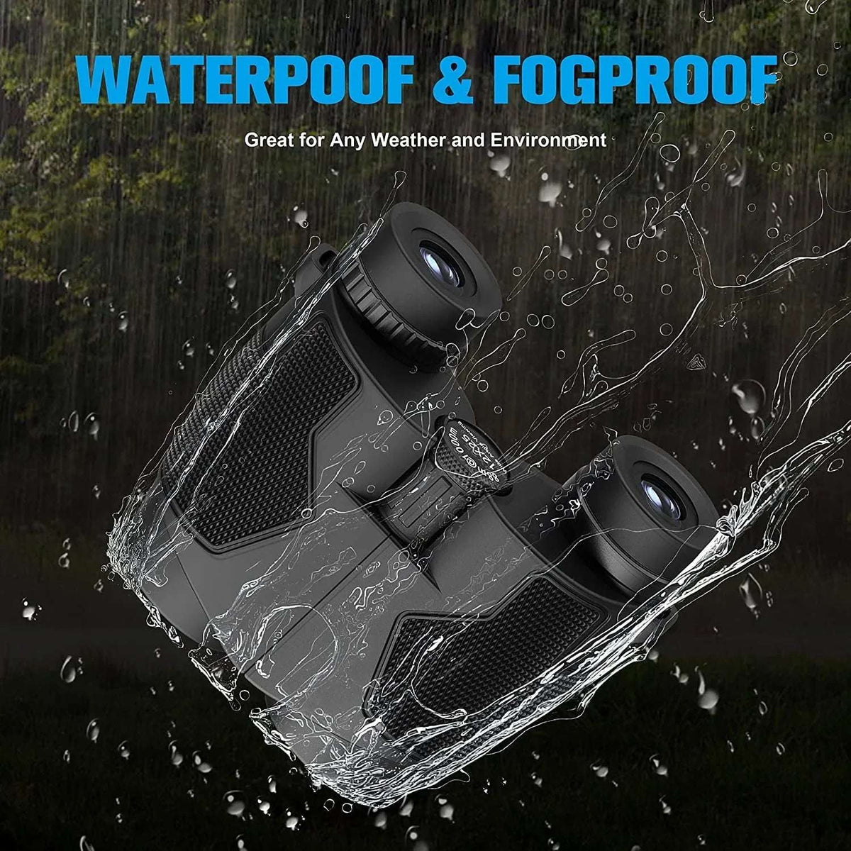 Bchangss 10x25 Binoculars for Adults,Kids, Compact Binoculars for Day and Night, Binoculars for Bird Watching Travel Sightseeing Hunting Wildlife Watching Outdoor Sports Games Concerts
