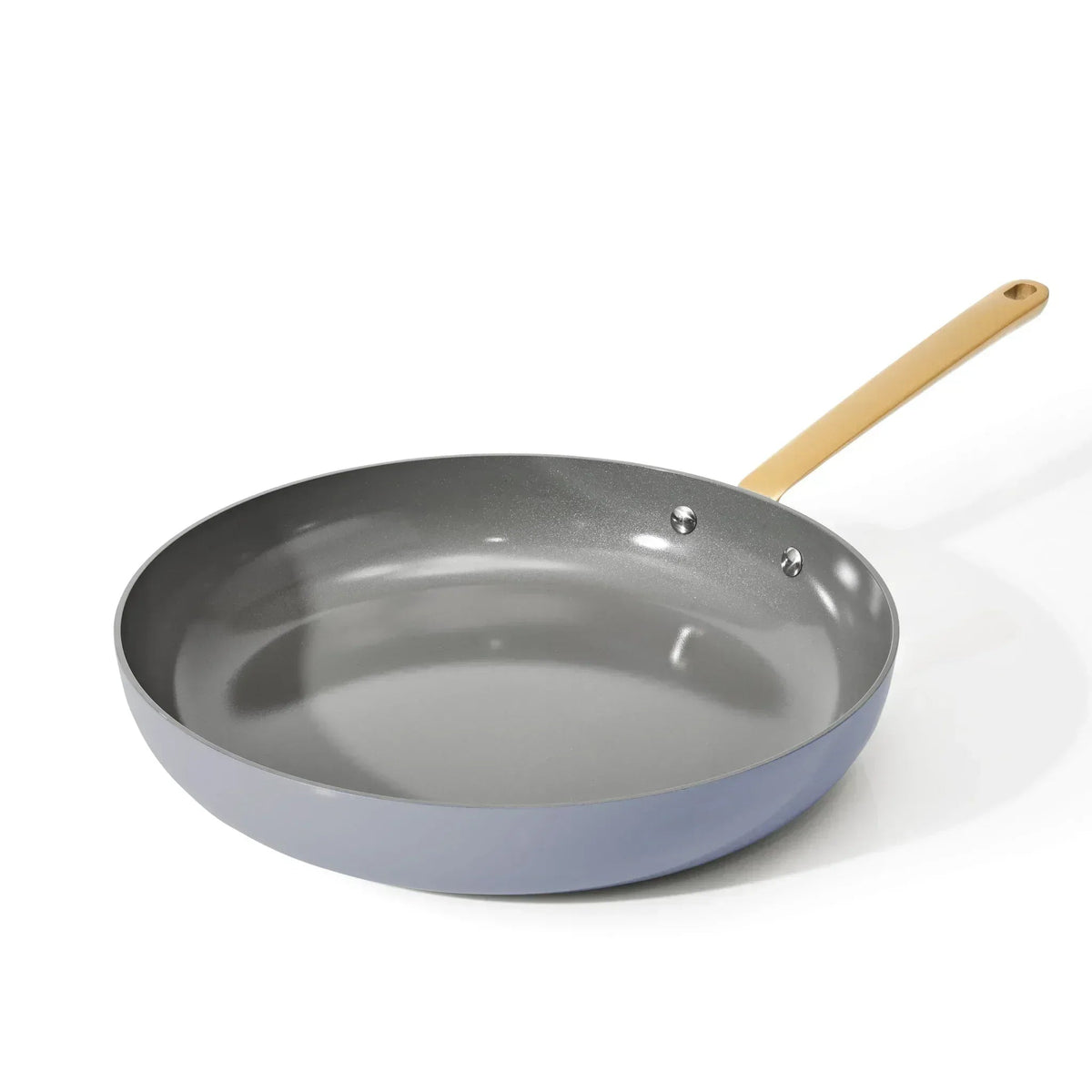 Beautiful 12 inch Ceramic Non-Stick Fry Pan, Black Sesame by Drew Barrymore