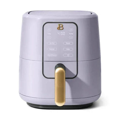 Beautiful 3 Qt Air Fryer with TurboCrisp Technology, EverGood Ceramic Nonstick Coating, Thyme Green by Drew Barrymore