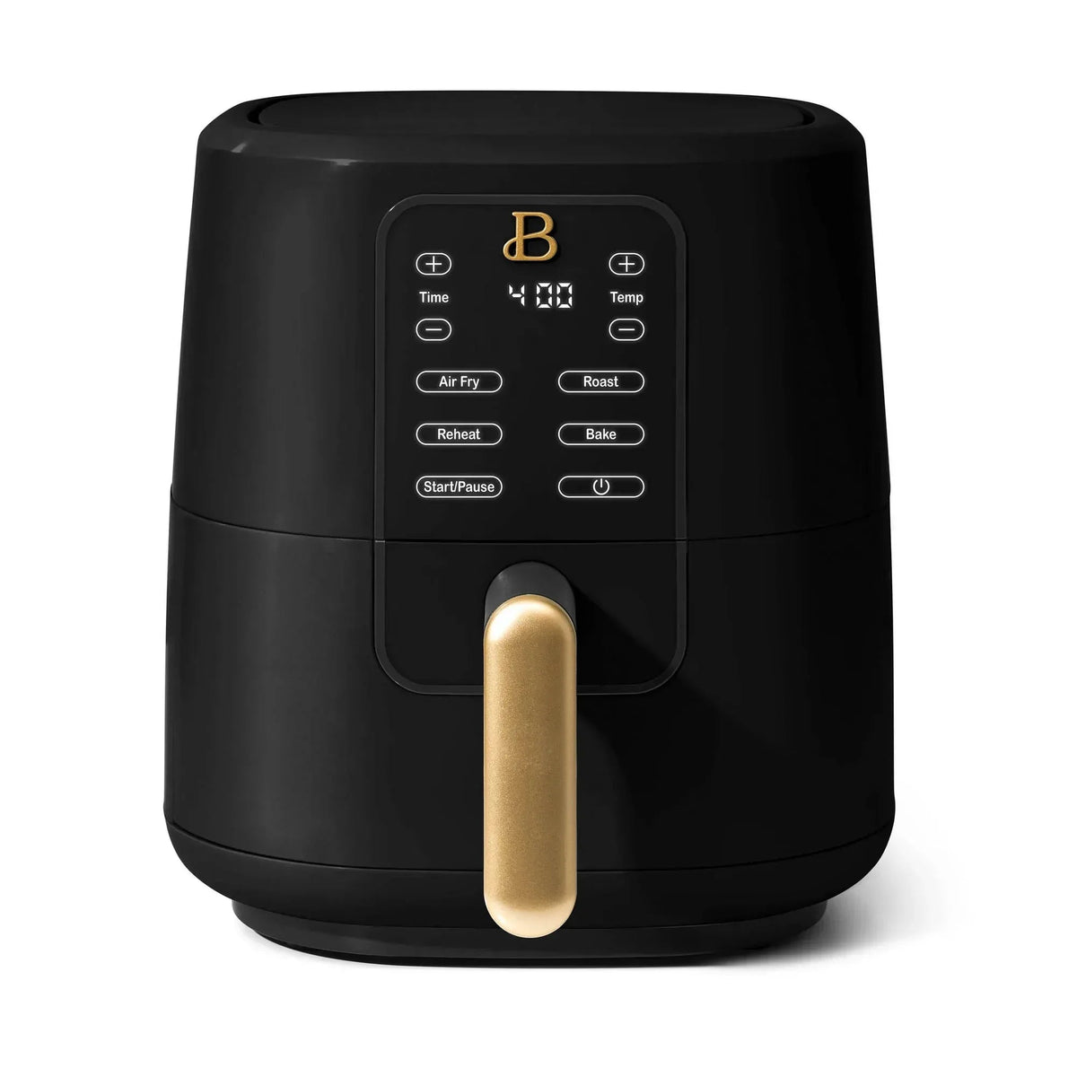 Beautiful 3 Qt Air Fryer with TurboCrisp Technology, EverGood Ceramic Nonstick Coating, Thyme Green by Drew Barrymore