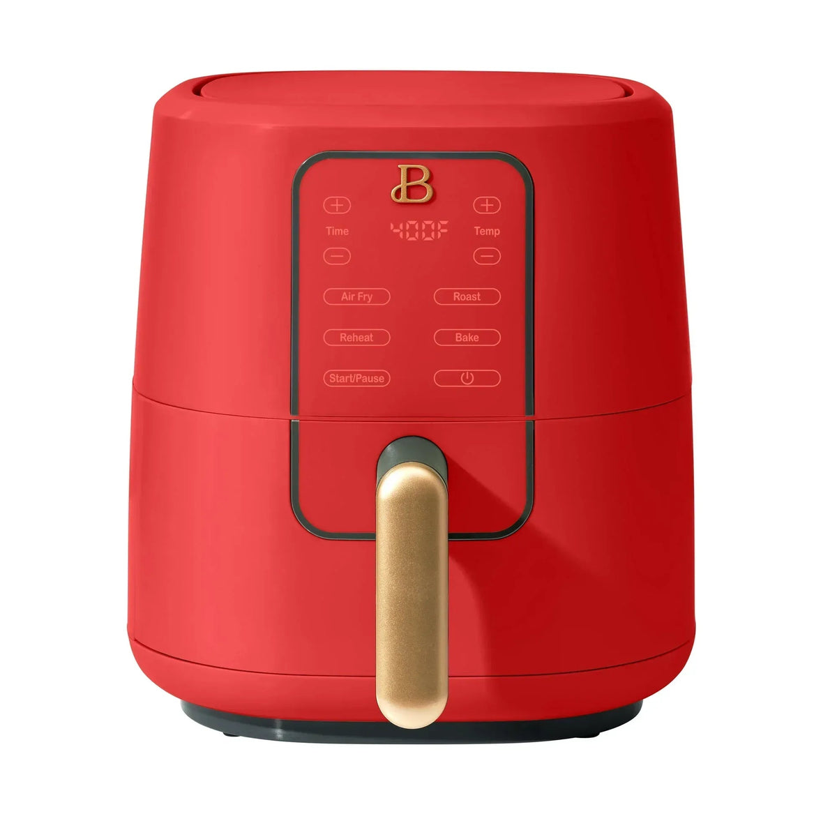 Beautiful 3 Qt Air Fryer with TurboCrisp Technology, EverGood Ceramic Nonstick Coating, Thyme Green by Drew Barrymore