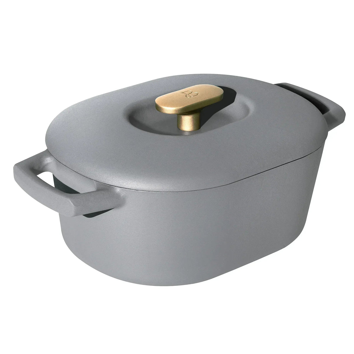 Beautiful 6 Quart Enamel Dutch Oven, Black Sesame by Drew Barrymore