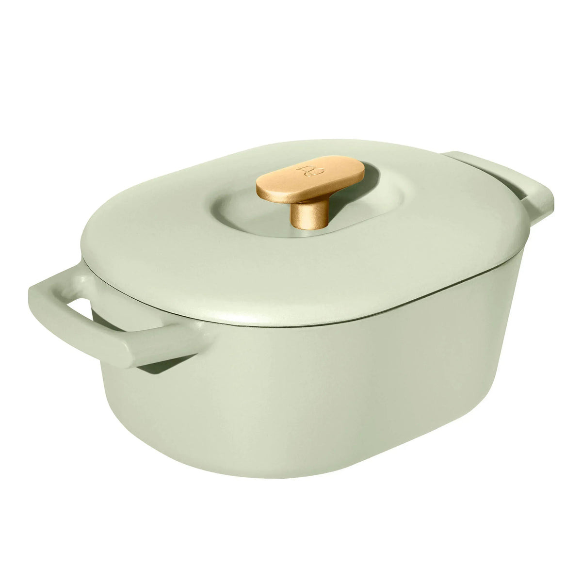 Beautiful 6 Quart Enamel Dutch Oven, Black Sesame by Drew Barrymore