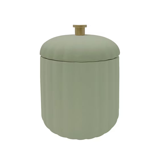 Beautiful Bathroom Canister, Gray