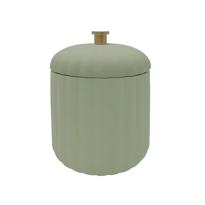Beautiful Bathroom Canister, Gray