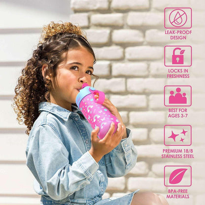 Bentgo Kids 2-Pack Stainless Steel Lunch Box & Water Bottle Set