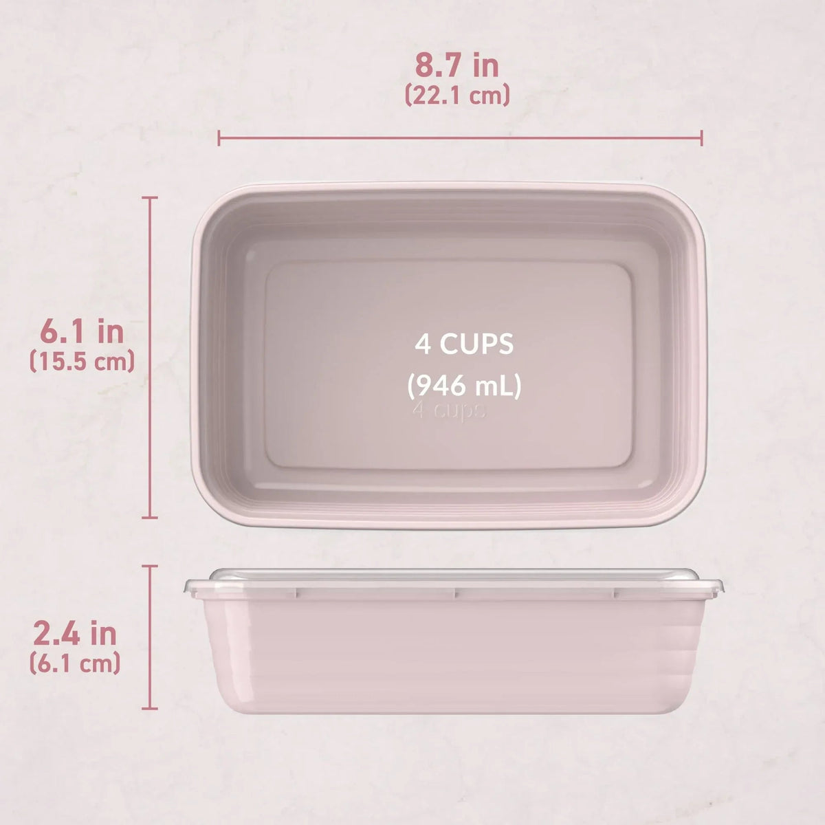Bentgo Prep - 20-Piece 1-Compartment Reusable Meal Prep Containers with Lids, PFAS & BPA Free Materials, Durable, Microwave, Freezer, & Dishwasher Safe To Go Food Storage