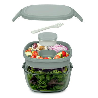 Bentgo All-in-One Tinted Glass Salad Container