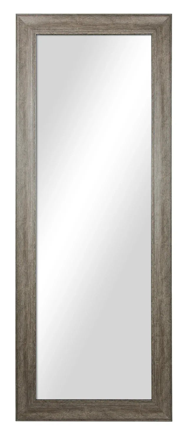 Better Homes & Gardens 27x70 Black Rectangle Large Full-Length Floor Mirror for Bedroom or Entryway