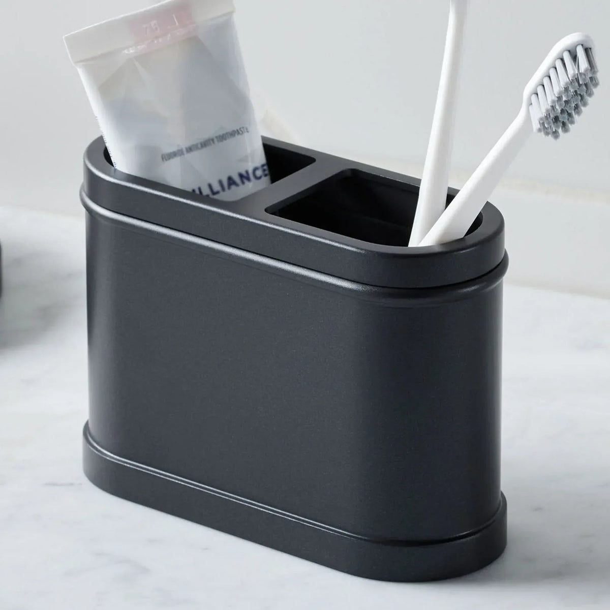 Better Homes & Gardens Black Metal Toothbrush Holder