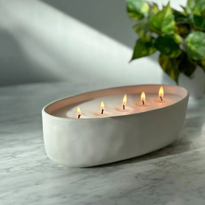 Better Homes and Gardens 5-Wick 40.5 oz Ceramic Candle