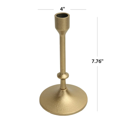 Better Homes & Gardens Gold Cast Iron Taper Candle Holder