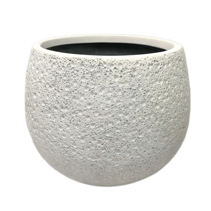 Better Homes and Gardens 13 inch Resin Moon Planter Luna Planter - Durable Weather-Resistant Pot
