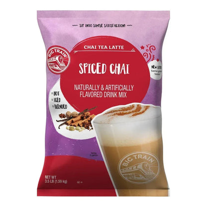 Big Train, Spiced Chai Tea Latte Drink Mix, 3.5 lbs
