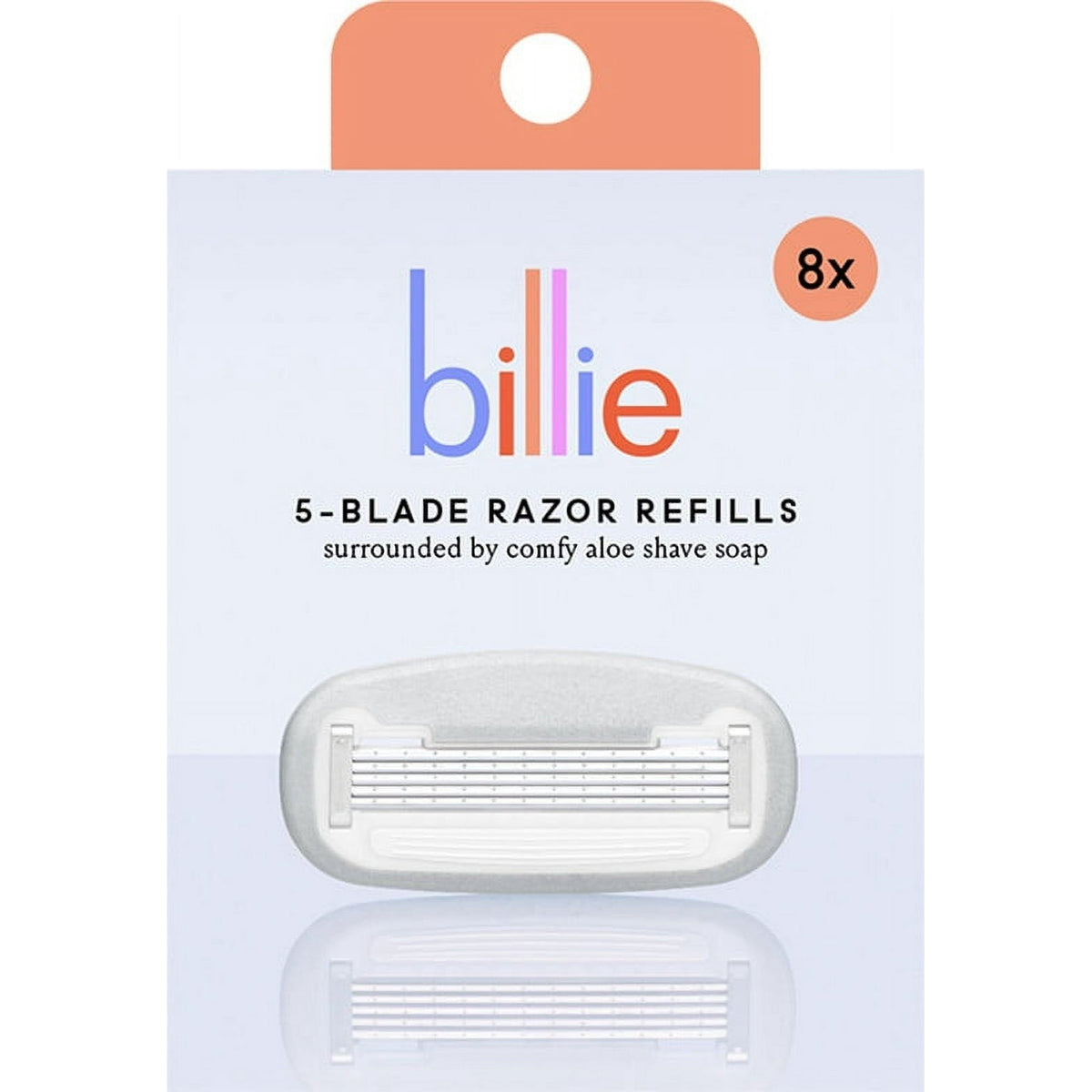 Billie Women’s Razor 5-Blade Refills, 8 Ct