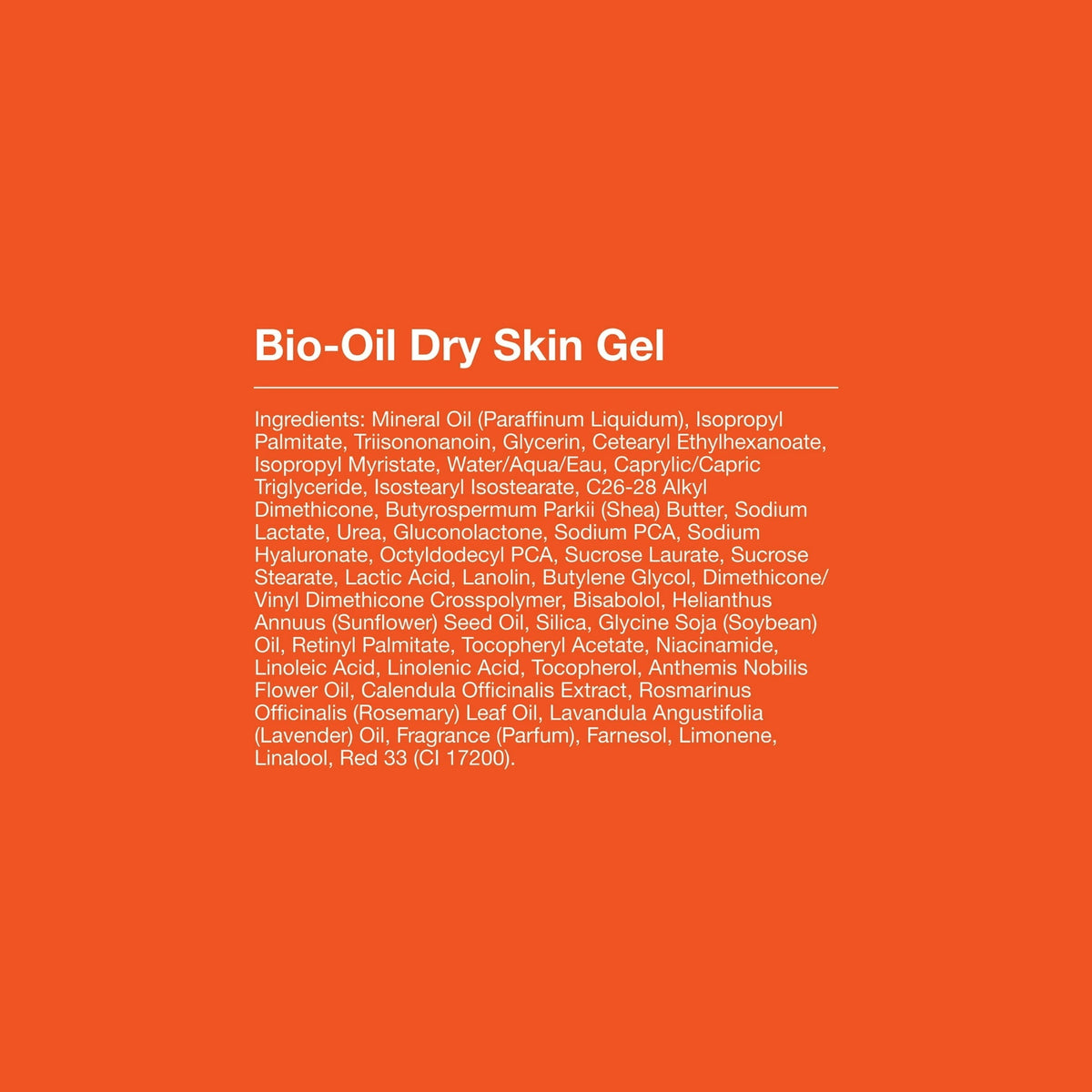 Bio-Oil Dry Skincare Gel with Soothing Emollients & Vitamin B3, Non-Comedogenic, 3.4 fl oz (PACK 3)