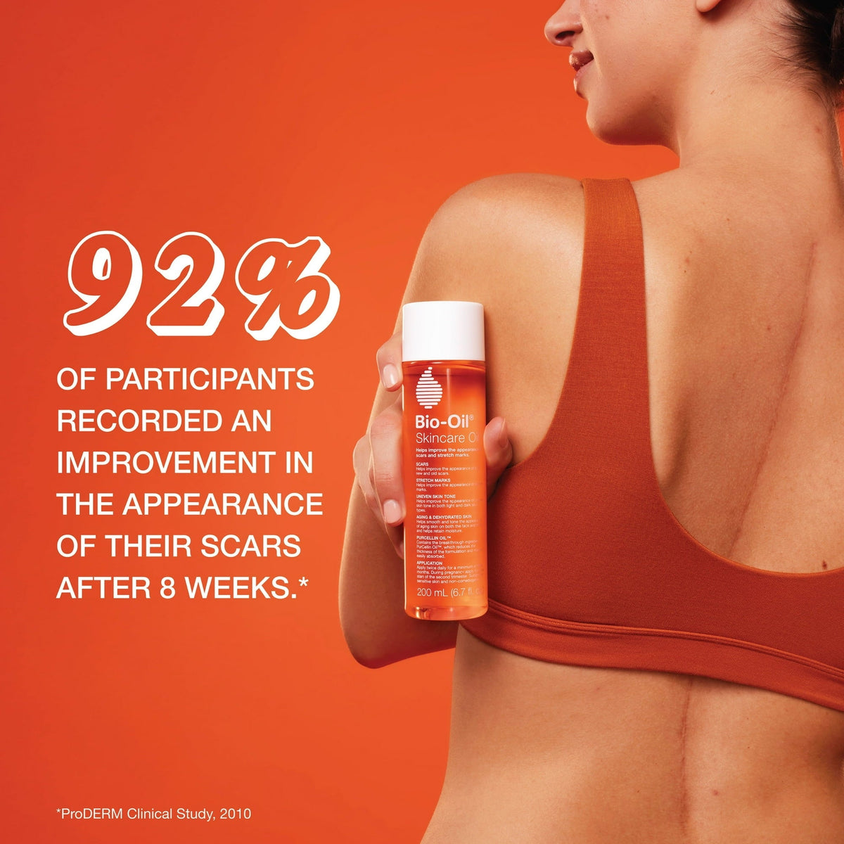 Bio-Oil Skincare Body Oil for Scars and Stretch Marks, Serum Hydrates Skin, 2 fl oz