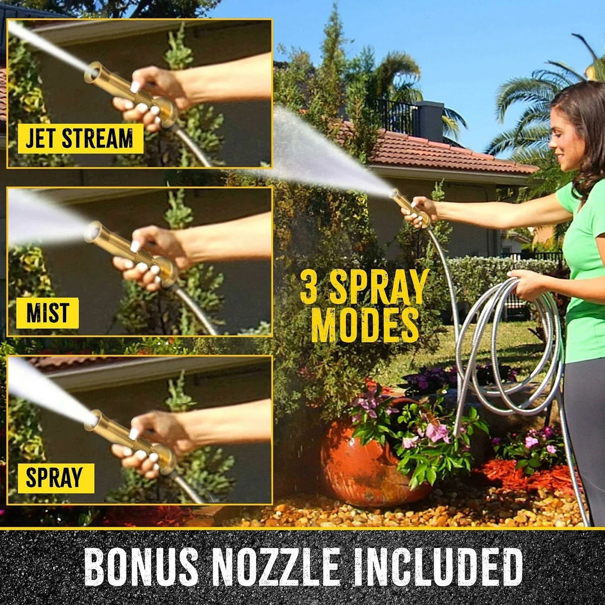 Bionic Steel Pro Garden Hose, 100'