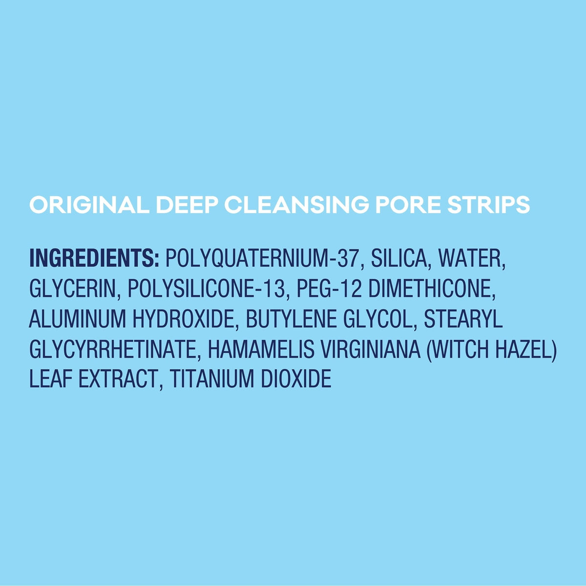 Biore Deep Cleansing Pore Nose Strips, Original, Blackhead Remover Strips, Oil Free, 14 Ct