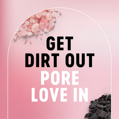(3 PACK ) Biore Purify & Reset Daily Cleanser, Charcoal and Rose Quartz Face Wash, 6.77 oz