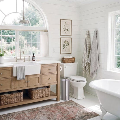 BirdRock Home Metal Toilet Paper Storage