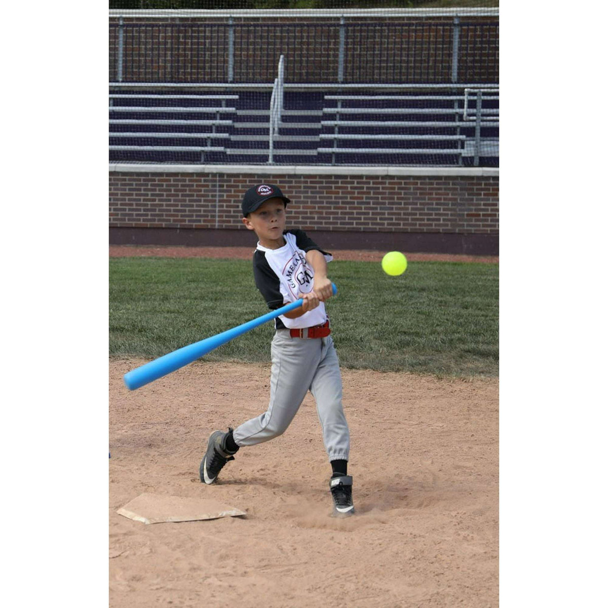 Blitzball- Plastic Backyard Baseball Bat and 2 Ball Combo Set