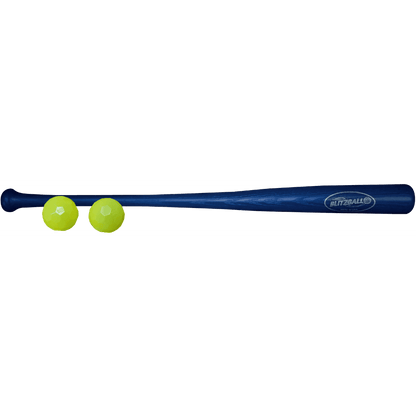 Blitzball- Plastic Backyard Baseball Bat and 2 Ball Combo Set