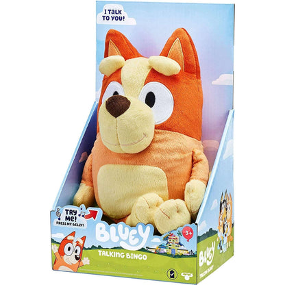 Bluey, Talking Bingo 12 inch Plush, Toys for Kids 3-6 Years