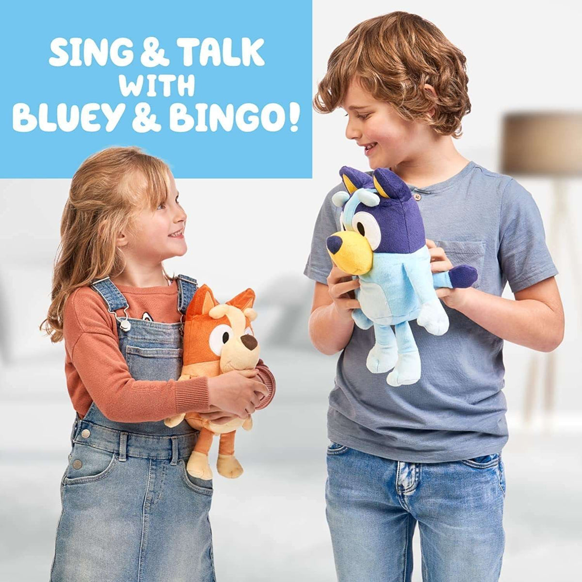 Bluey, Talking Bingo 12 inch Plush, Toys for Kids 3-6 Years