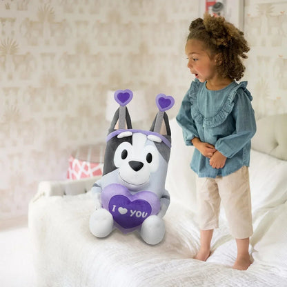 Bluey 28" Valentine Jumbo Plush