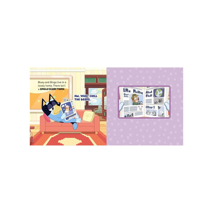 Bluey and Bingo's Book of Scary Things, Board Book