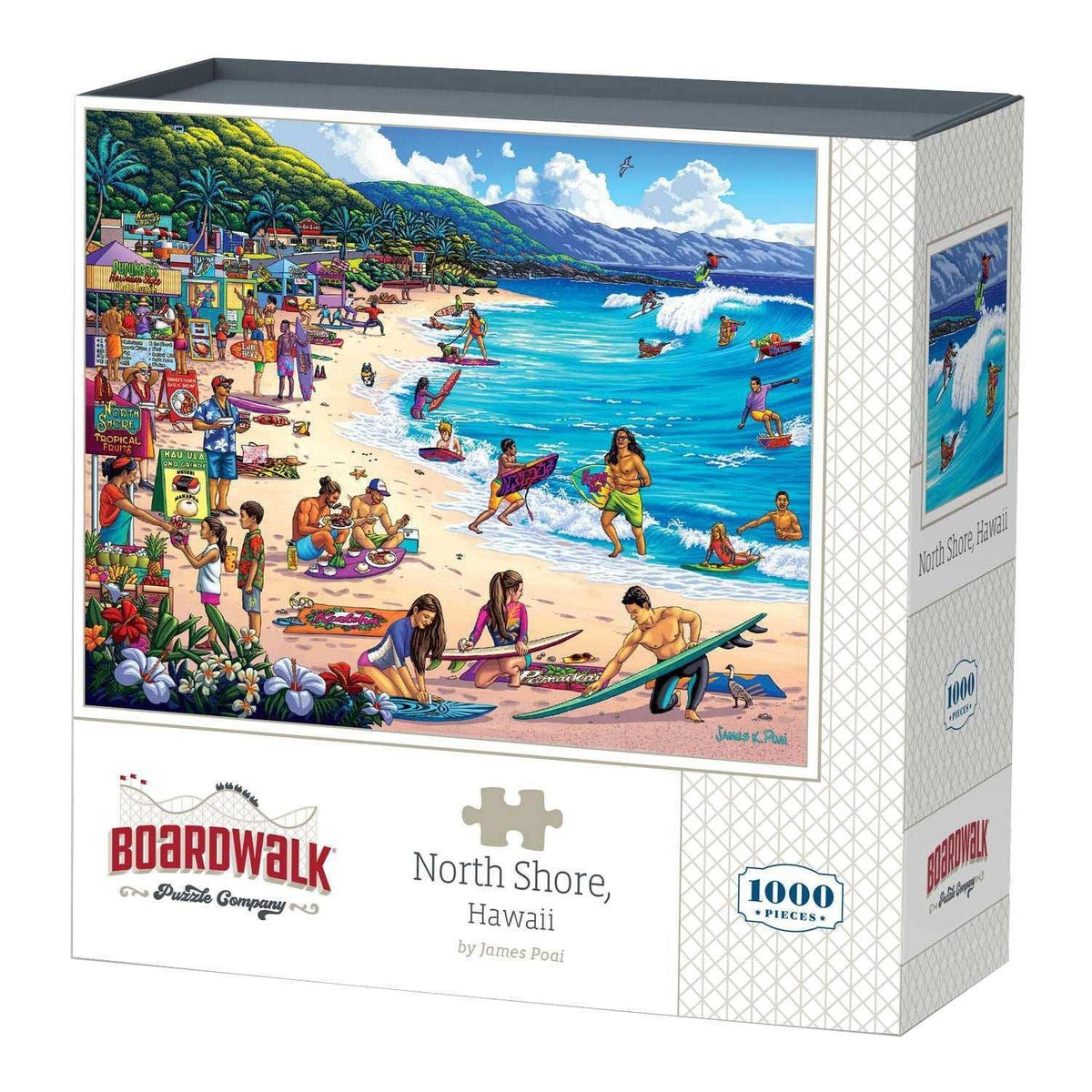 Boardwalk Assorted Jigsaw Puzzles, 3-pack