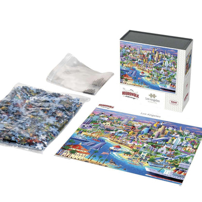 Boardwalk Assorted Jigsaw Puzzles, 3-pack