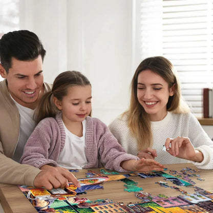 Boardwalk Assorted Jigsaw Puzzles, 3-pack