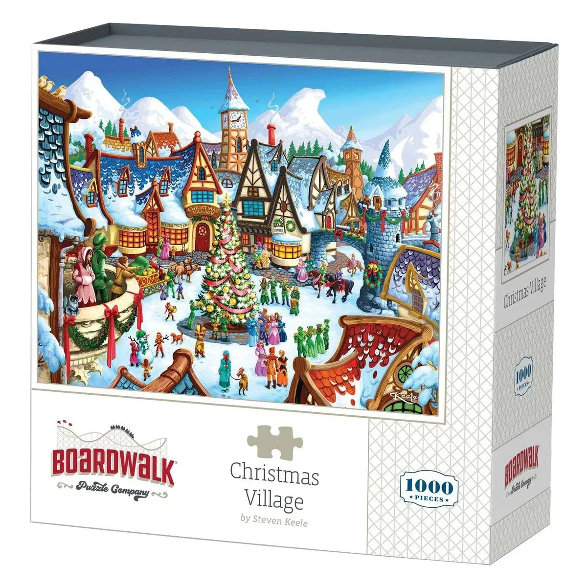 Boardwalk Assorted Jigsaw Puzzles, 3-pack