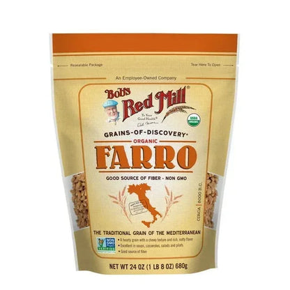Bob's Red Mill Organic Farro Grain 24 oz