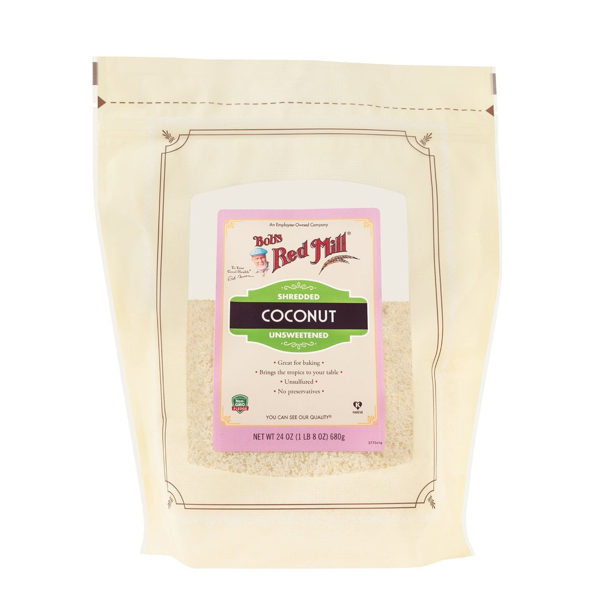 Bob's Red Mill Shredded Unsweetened Coconut, 24 oz.