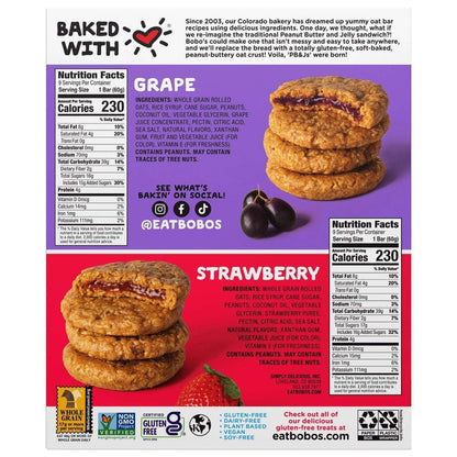 Bobo's PB&J Oat Snacks, Variety Pack, 18 pk.