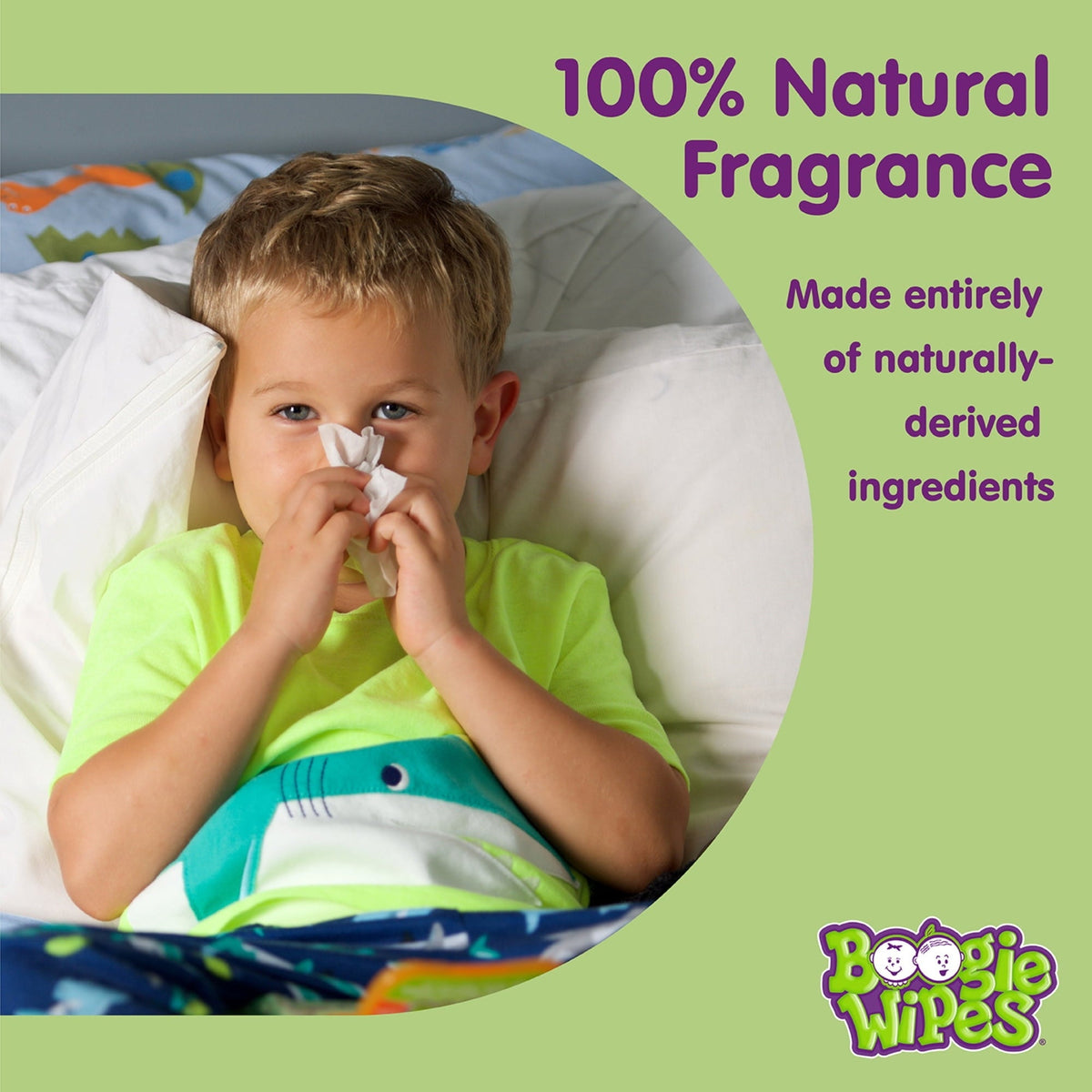 Boogie Wipes Lavender 90 Ct