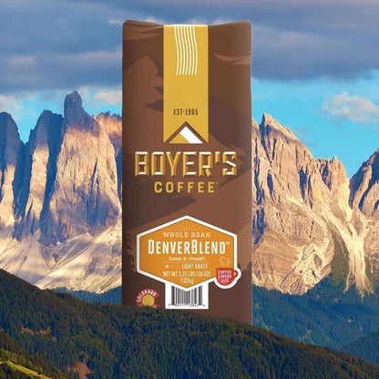 Boyer's Coffee DenverBlend Light Roast Whole Bean, 36 oz.