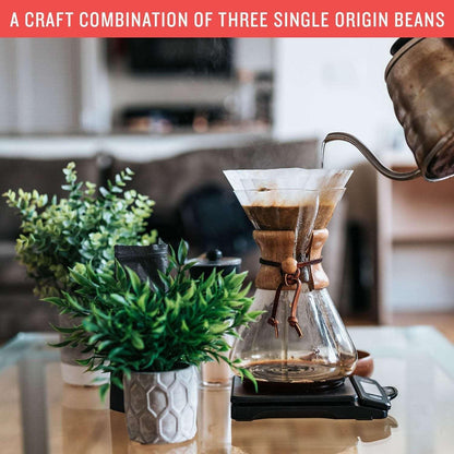 Boyer's Coffee Organic Dark Roast Whole Bean Coffee, Mash-Up Blend, 30 oz.