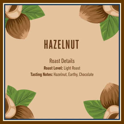 Boyer's Coffee Light Roast Whole Bean, Hazelnut, 36 oz.