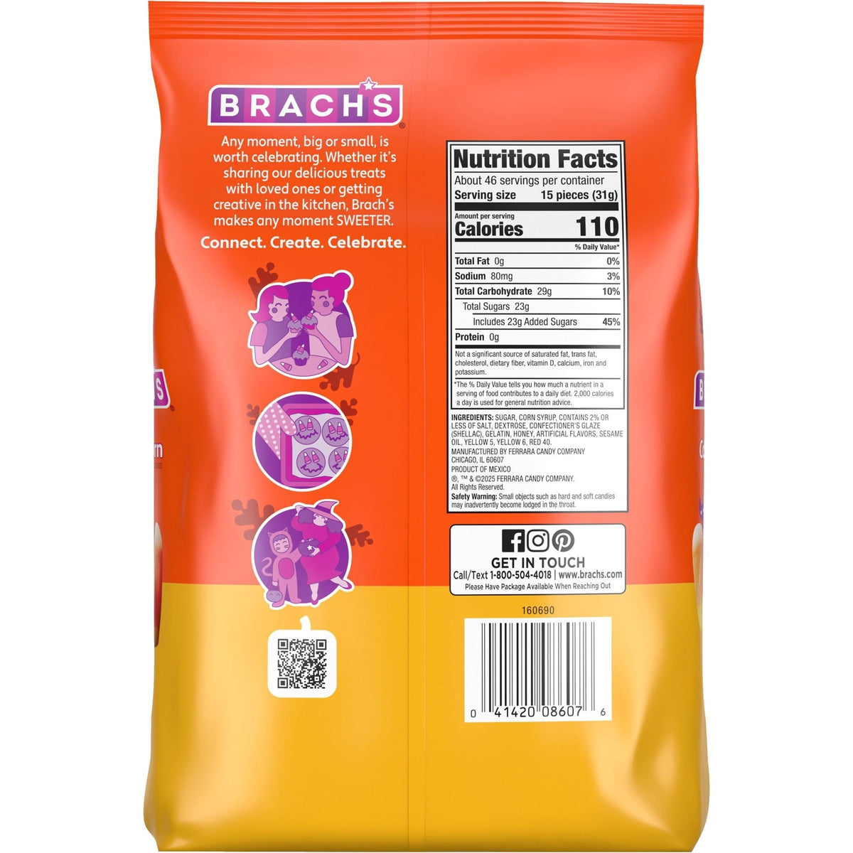 Brach's Classic Candy Corn, 50 oz.