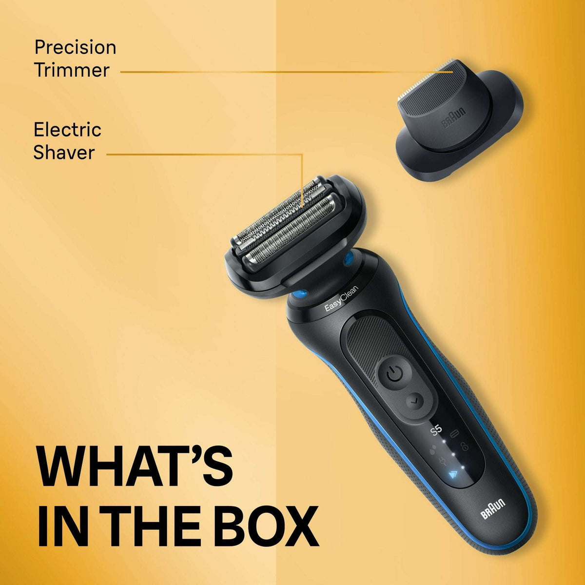 Braun Electric Shaver, Series 5 5118s with Precision Trimmer