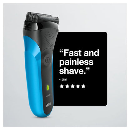 Braun Rechargeable Electric Shaver, Series 3 3010s, Wet & Dry