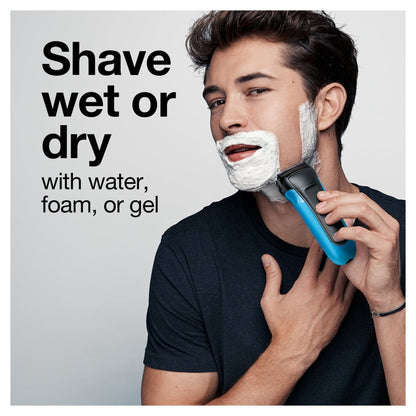 Braun Rechargeable Electric Shaver, Series 3 3010s, Wet & Dry