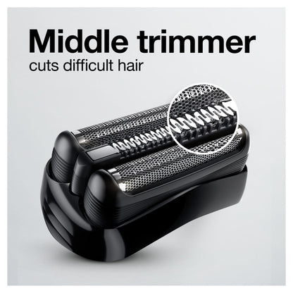 Braun Rechargeable Electric Shaver, Series 3 3010s, Wet & Dry