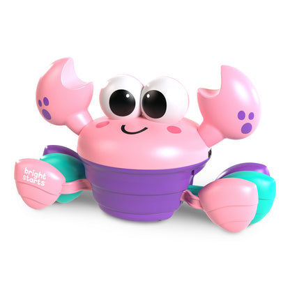 Bright Starts Rockin’ Crawling Crab - Pink