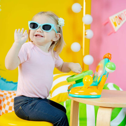 Bright Starts Lights & Colors Driver Learning Toy with Melodies for Babies and Toddlers, Ages 6 Months+
