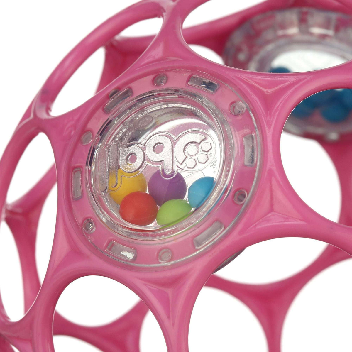 Bright Starts Oball Rattle Easy-Grasp Toy - Pink